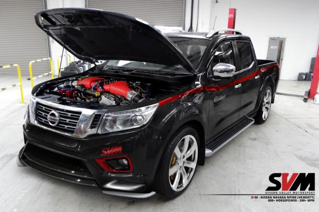 Svm concocte un nissan navara au moteur de gt r 