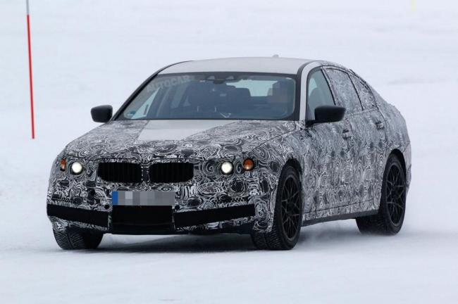 Spyshot la prochaine bmw m5 surprise sous la neige 