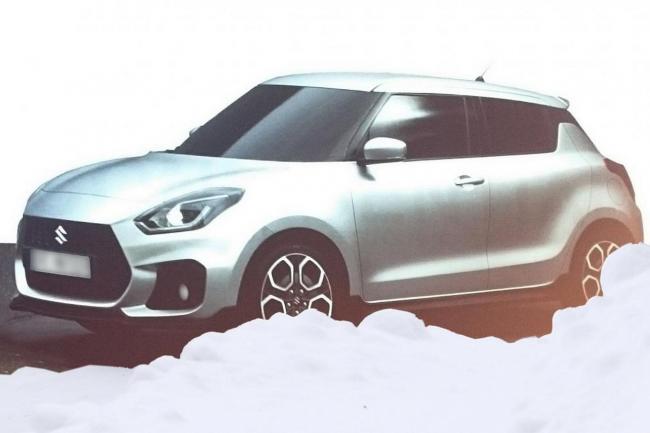 La future evolution de la suzuki swift en fuite 