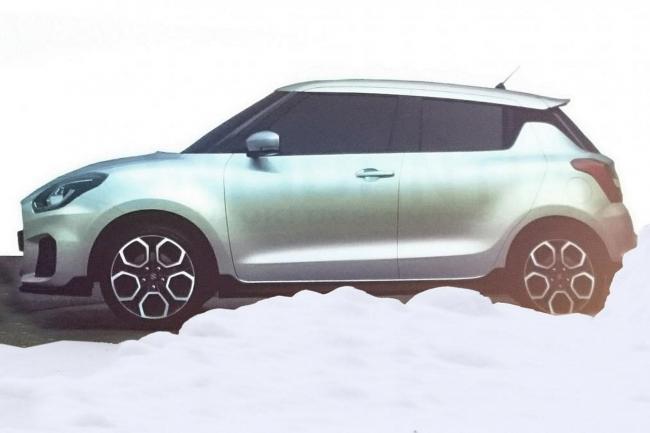 La future evolution de la suzuki swift en fuite 