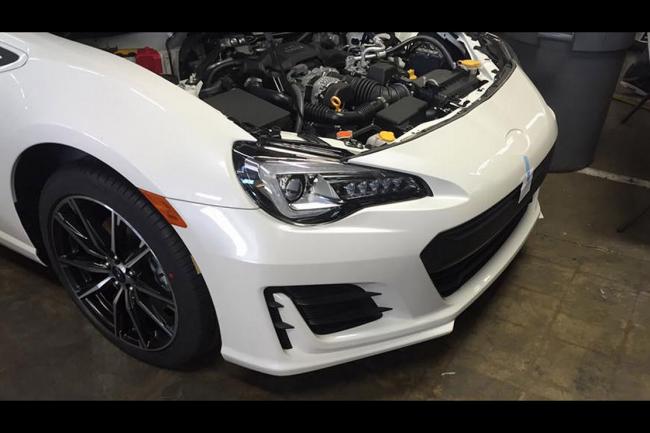 Le subaru brz restyle surpris en avance 