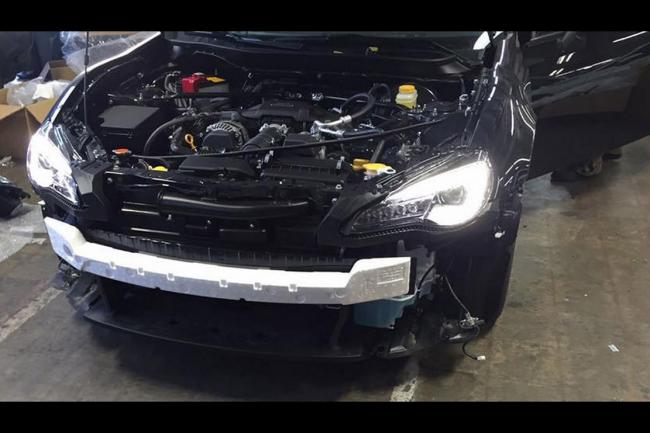 Le subaru brz restyle surpris en avance 