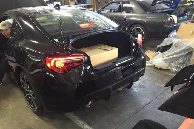 Le subaru brz restyle surpris en avance 