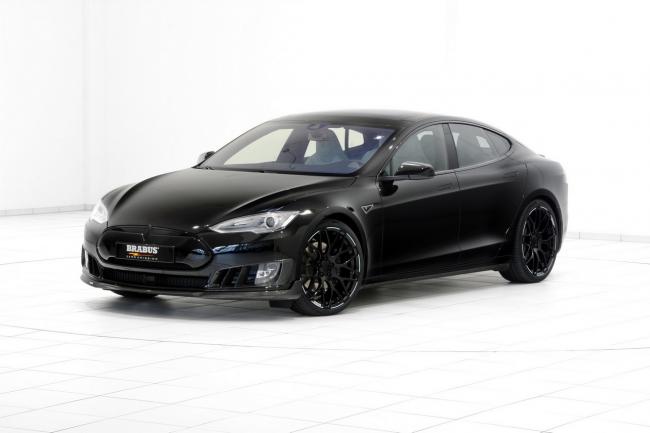 Tuning brabus se paye la tesla model s 