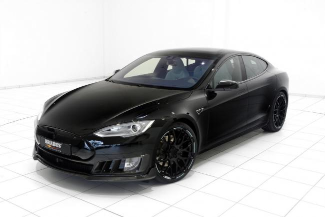 Tuning brabus se paye la tesla model s 