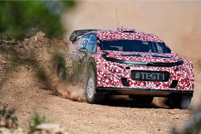 La nouvelle citroen c3 2016 camouflee sous sa version wrc 