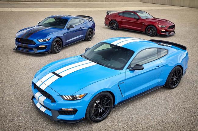 Ford mustang shelby gt350 et gt350r de timides mises a jour 