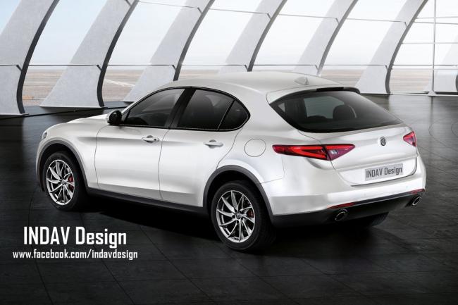 Une illustration pour le suv alfa romeo stelvio 