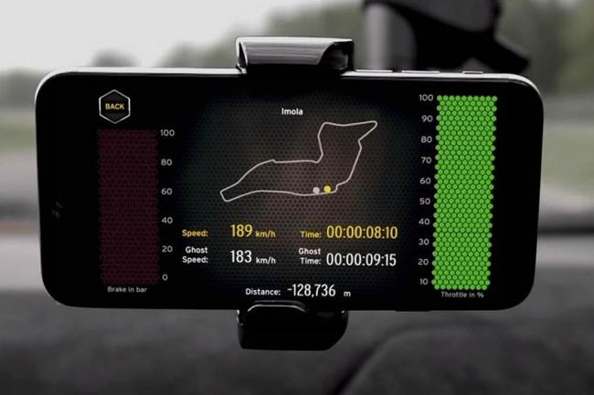 Track and play l enregistreur de donnees par lamborghini 