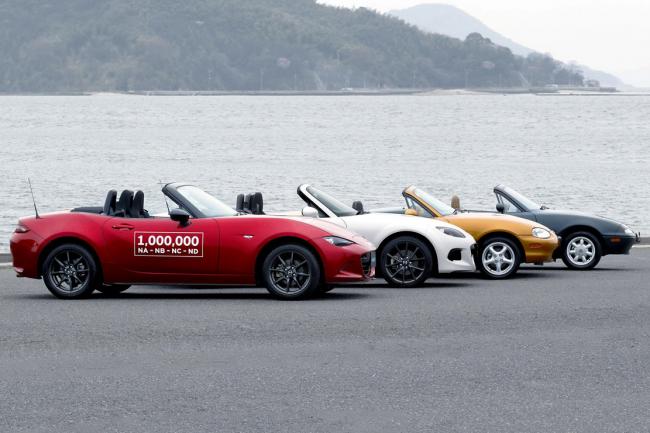 Mazda mx 5 un million d exemplaires pour le roadster 