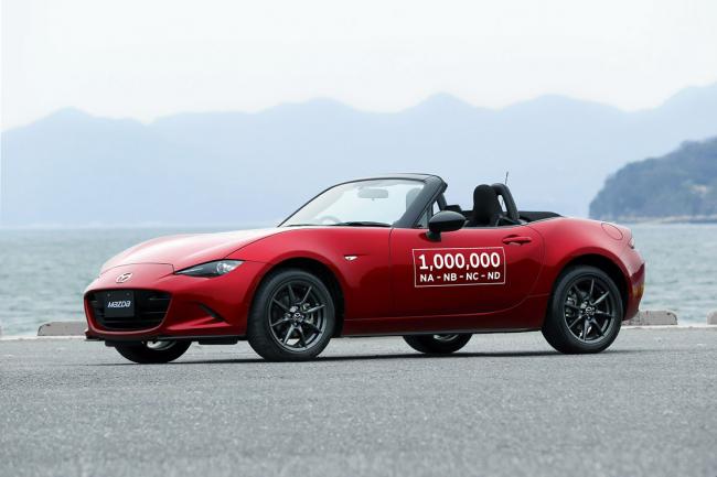 Mazda mx 5 un million d exemplaires pour le roadster 