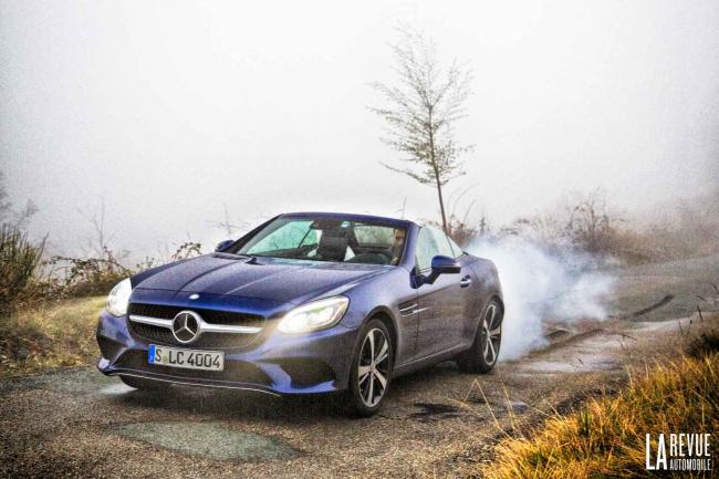 Essai Mercedes-Benz SLC : chevaux au vent