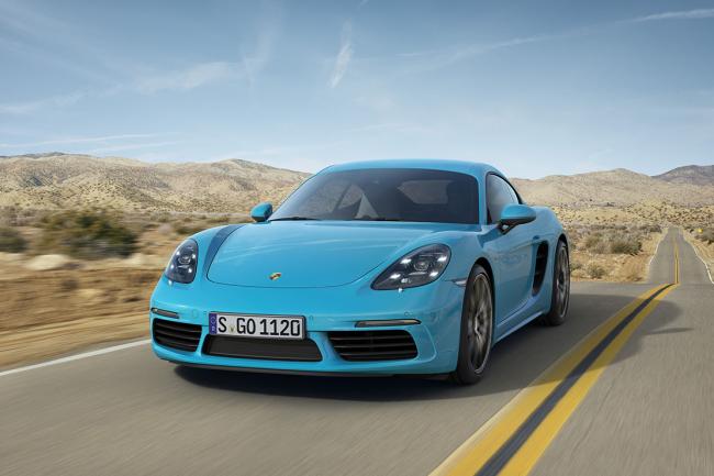 Porsche 718 cayman le coupe passe au quatre cylindres turbo 