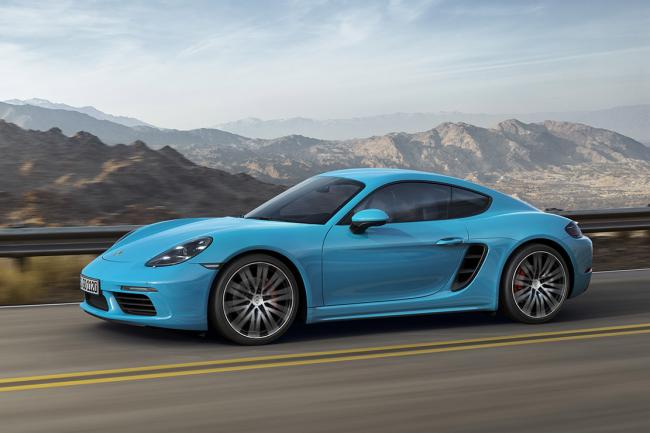 Porsche 718 cayman le coupe passe au quatre cylindres turbo 