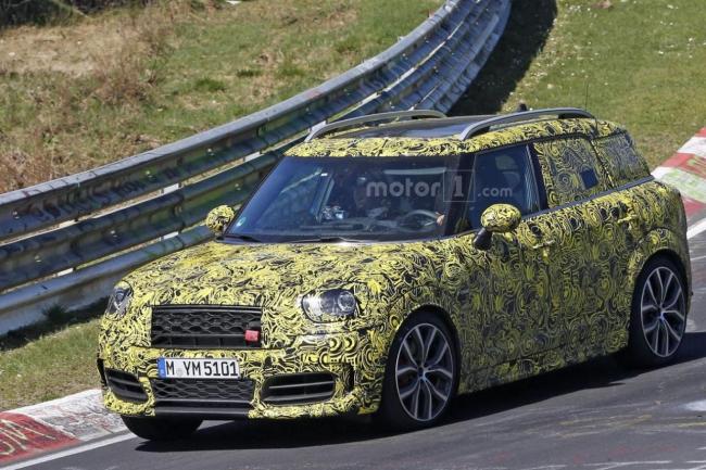 Spyshot le futur mini countryman john cooper works sur le ring 