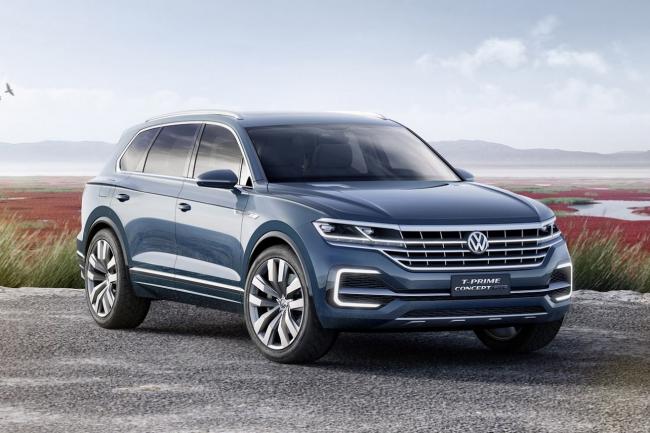 Volkswagen t prime concept gte le nouveau touareg se montre a pekin 