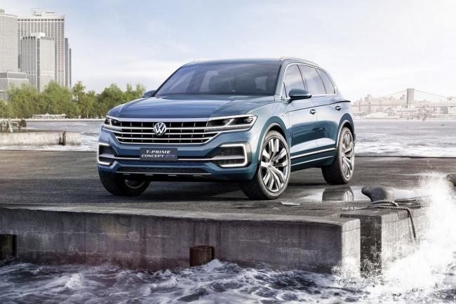 Volkswagen t prime concept gte le nouveau touareg se montre a pekin 