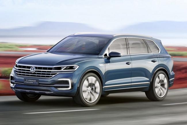 Volkswagen t prime concept gte le nouveau touareg se montre a pekin 