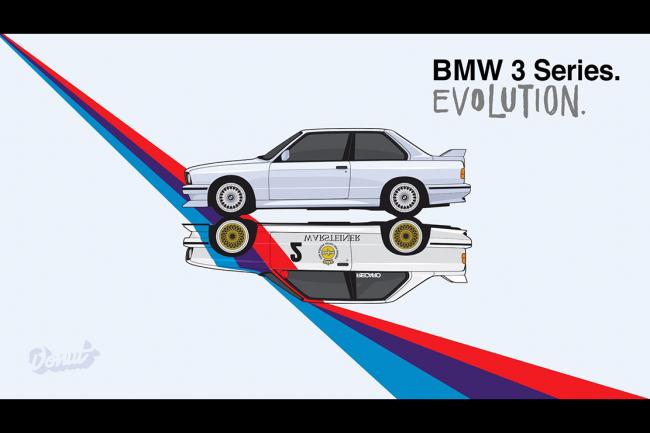 La lente evolution de la bmw serie 3 en une video 