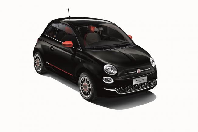 Les fiat 500 500x et 500l en serie speciale rosso amore edizion 