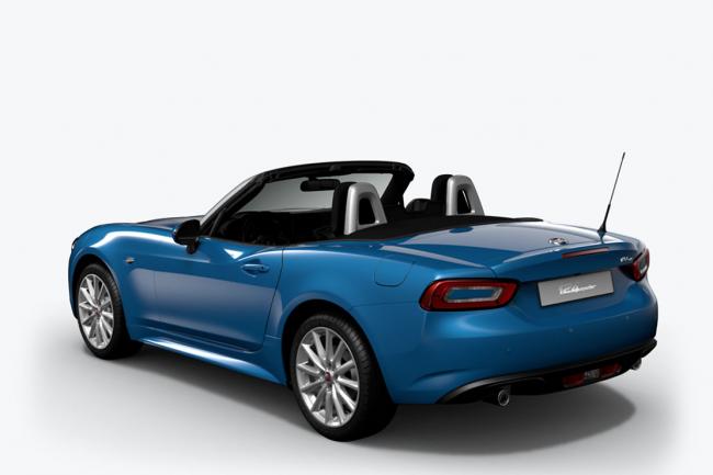 Fiat 124 spider un configurateur en ligne 