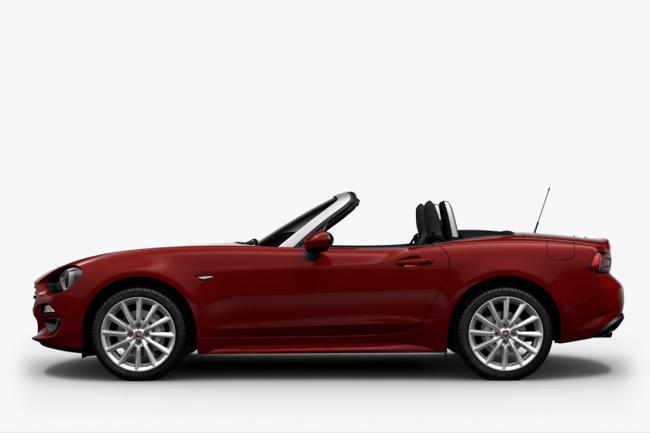 Fiat 124 spider un configurateur en ligne 