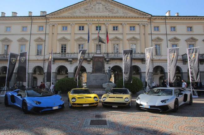 Lamborghini miura un remake d italian job pour son anniversaire 