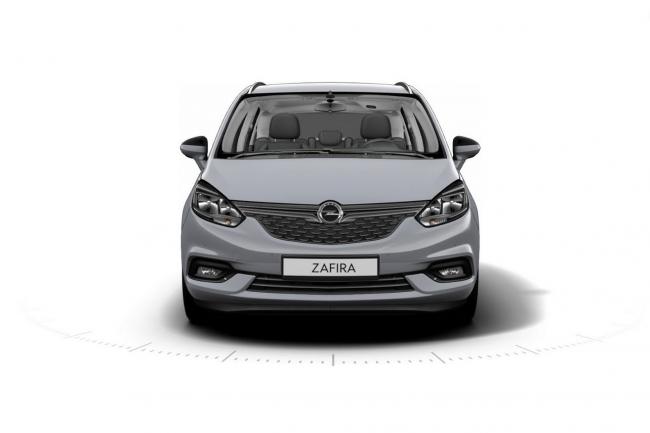 Premieres photos de l opel zafira 2016 restyle 