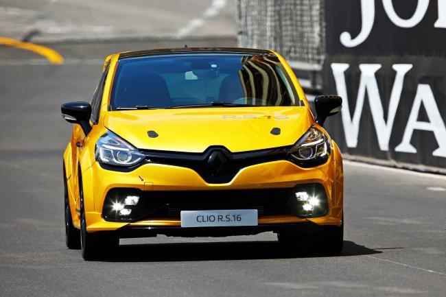 Renault Clio RS 16 : l'essai video sur la piste de Monaco