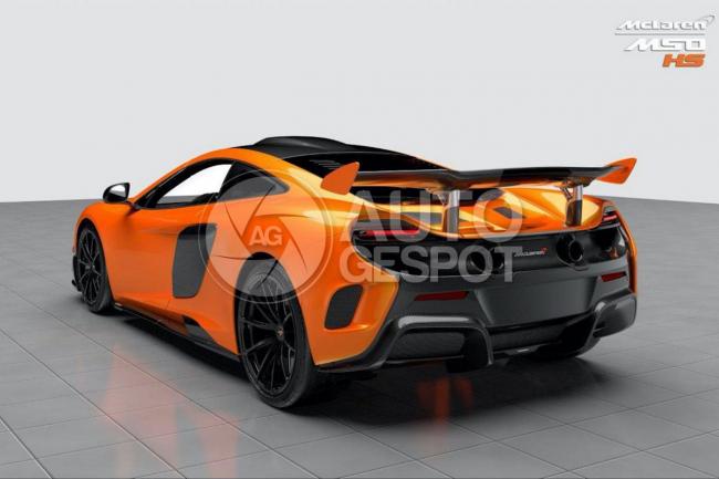 Mclaren 688hs la version radicale de la 675lt debusquee sur le web 