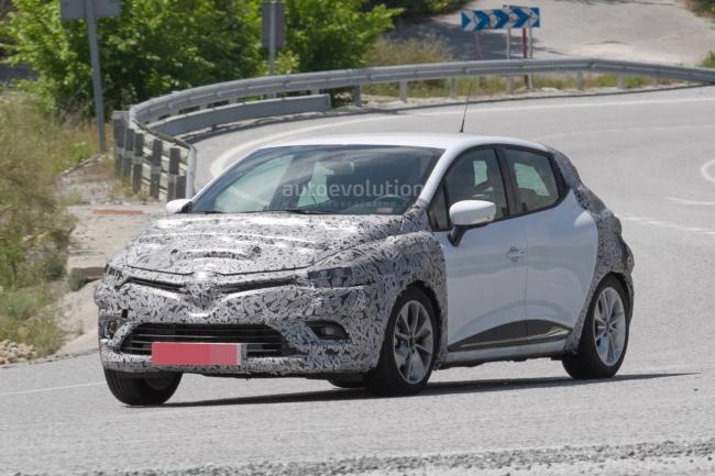 Spyshot de la nouvelle renault clio 4 restylee 2016 