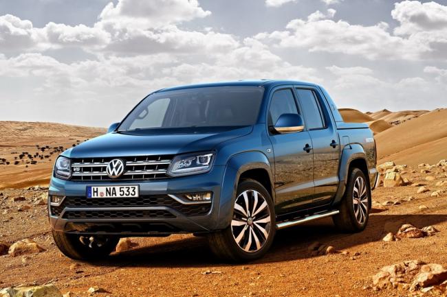 Premieres images du volkswagen amarok 2016 