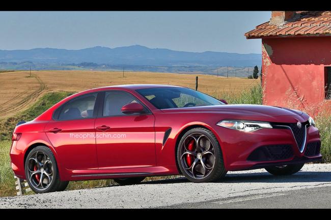 Alfa romeo une giorgio au dessus de la giulia pour contrer la serie 5 