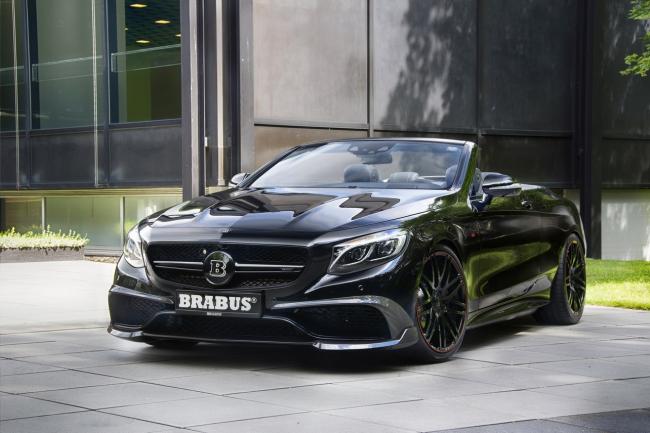 Brabus 850 6 0 biturbo cabrio le plus puissant des cabriolets 