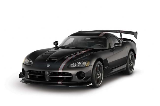 Dodge viper cinq series limitees pour sa derniere annee de production 