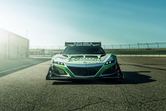 La honda nsx en version electrique a pikes peak 