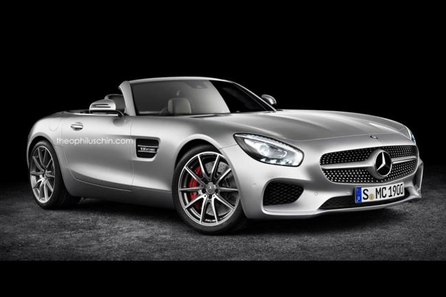 La mercedes amg gt roadster pourrait voir le jour en 2017 