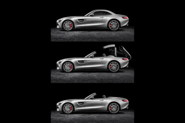 La mercedes amg gt roadster pourrait voir le jour en 2017 