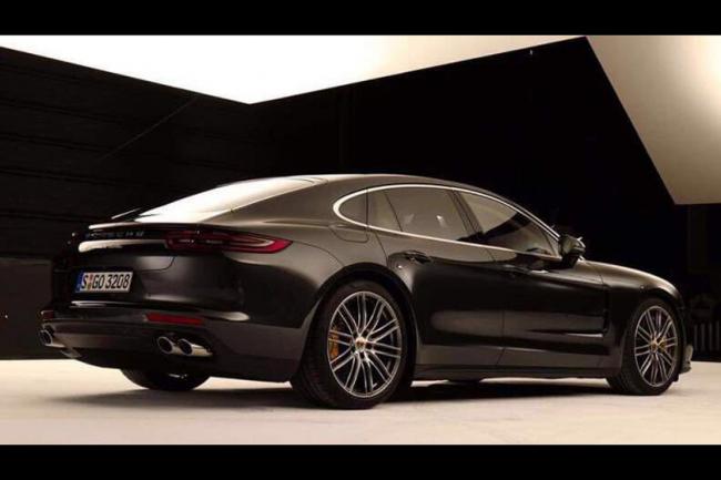 La nouvelle porsche panamera en avance sur le programme 