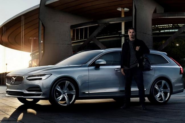 Zlatan ibrahimovic star de la nouvelle publicite volvo v90 