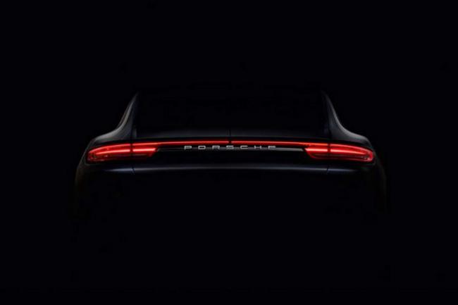 Premiers teasers pour la nouvelle porsche panamera 2017 