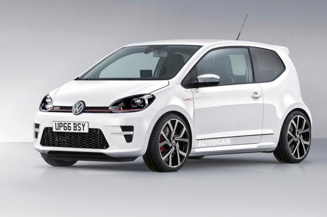 Une up gti en preparation chez volkswagen 