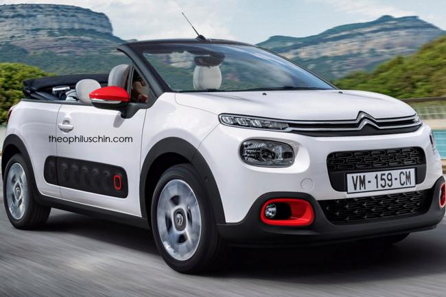 Nouvelle citroen c3 la version pluriel decapotable deja imaginee 