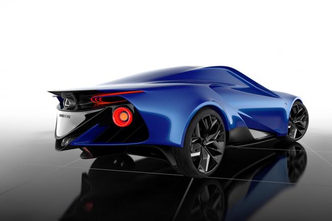 Lexus lf la concept la remplacante de la lfa imaginee virtuellement 