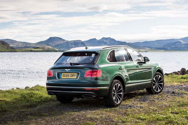 Le moteur de l'Audi SQ7 dans le Bentley Bentayga diesel