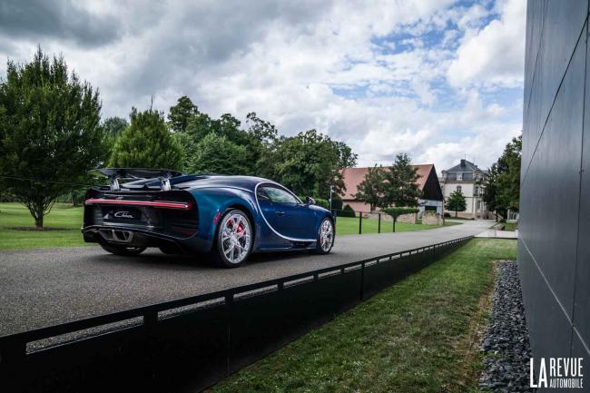 La bugatti chiron fait le show au monterey car week 2016 