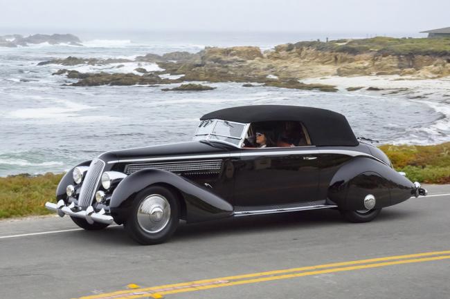 Pebble beach une lancia astura pinin farina de 1936 remporte le best of show 