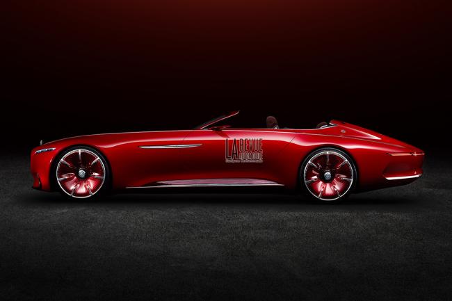 Mercedes maybach vision 6 cabriolet l heritiere de la maybach sw38 roadster 