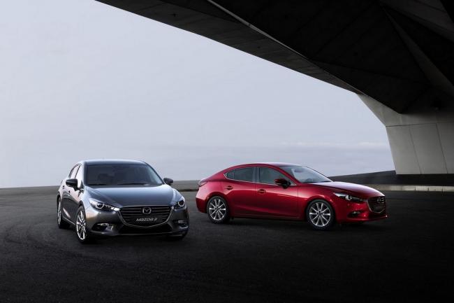 Mazda restyle sa mazda3 en version 2017 