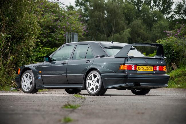 Mercedes 190 e evolution 2 un exemplaire estime a plus de 200 000 euros 